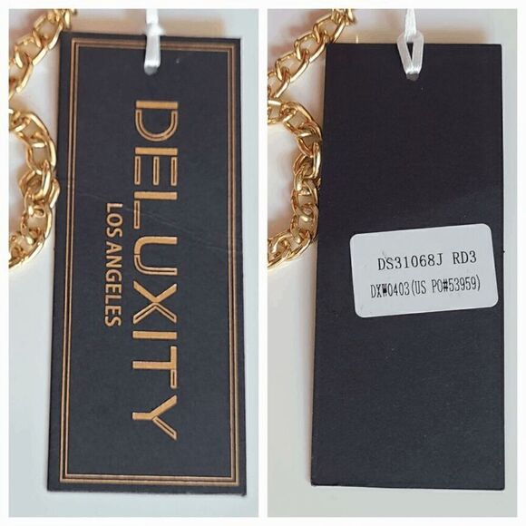 💋 Deluxity Red Lips Gold Chain Jelly Cute Chic Clutch Crossbody Bag NWT - Picture 7 of 16